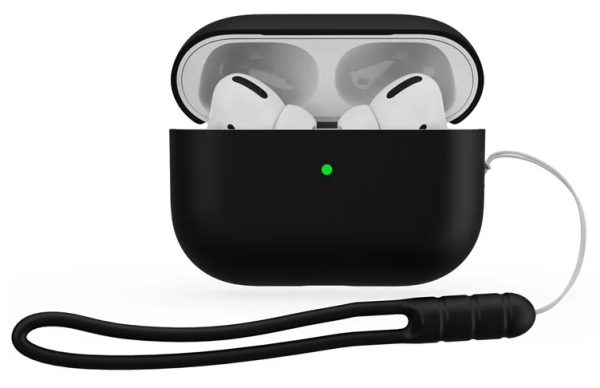 Estuche Airpods negro Estuche Silicona para AirPods