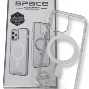 Estuche Transparente Reforzado Space con Magsafe